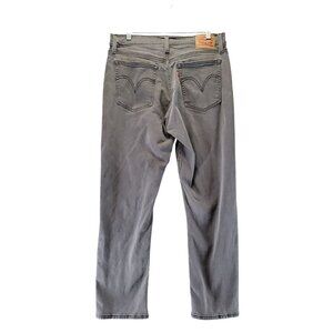 Levis Jeans Womens 32 Gray Wedgie Straight Cotton Stretch Made In Indonesia